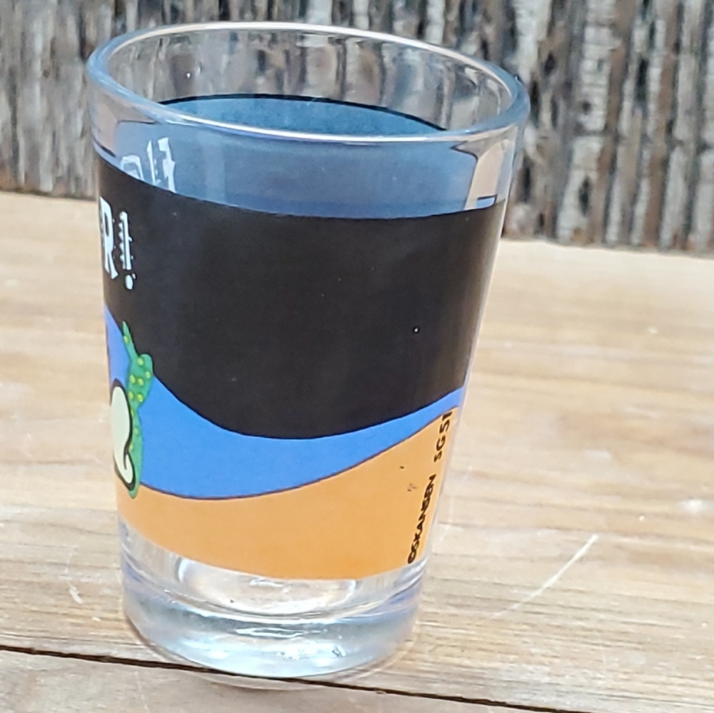 Tequilla "Floor" Shot Glass, Vintage - Picture 2 of 6